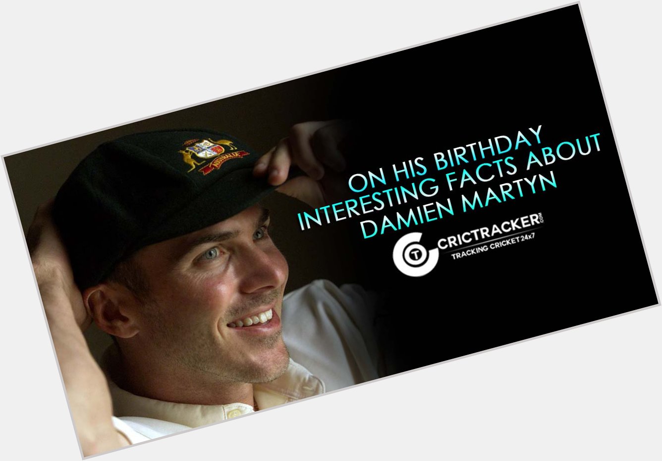 Happy Birthday \"Damien Martyn\". He turns 44 today

Here are the Facts about Damien Martyn:  