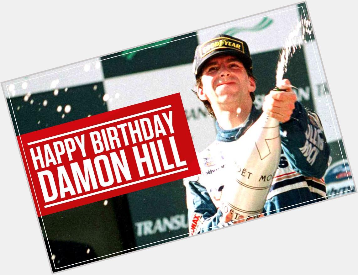 1996 champion, played in a band with Pat Cash and has one hell of a beard. Happy Birthday Damon Hill... 