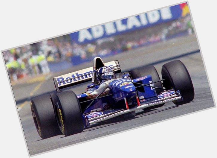 Happy 57th birthday to Britain\s Damon Hill, winner of the 1995 Adelaide Grand Prix.  