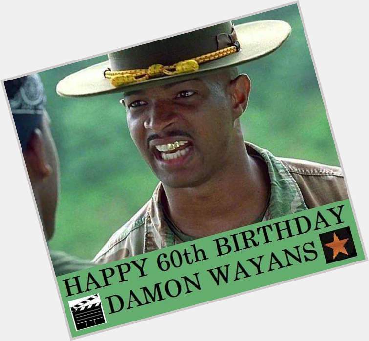 Major Payne was without a doubt his best role. Hands down. Happy 60th Birthday to Damon Wayans.   