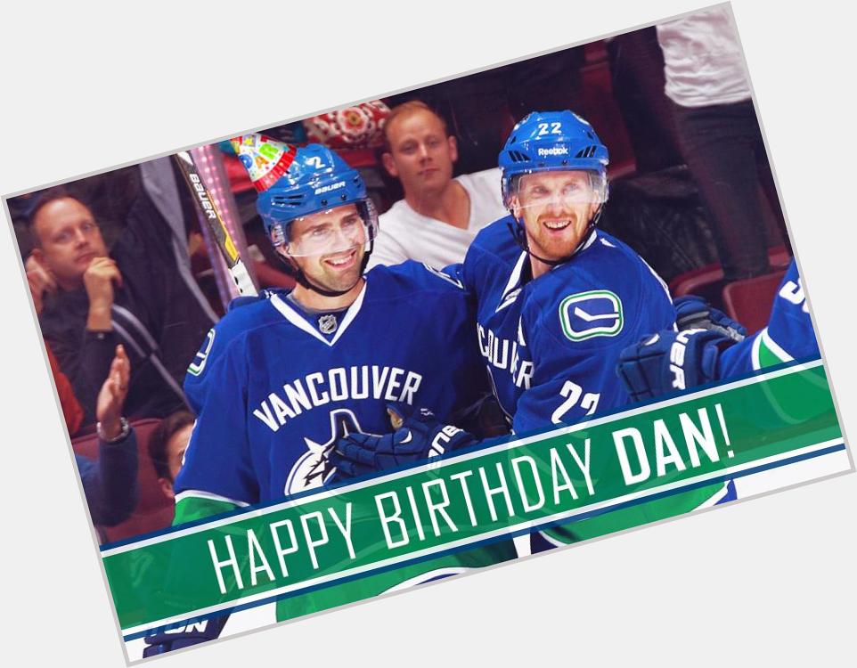 Happy birthday, Dan Hamhuis! 