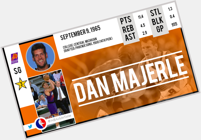 Happy Birthday Dan Majerle     