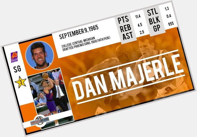 Happy birthday Dan Majerle   