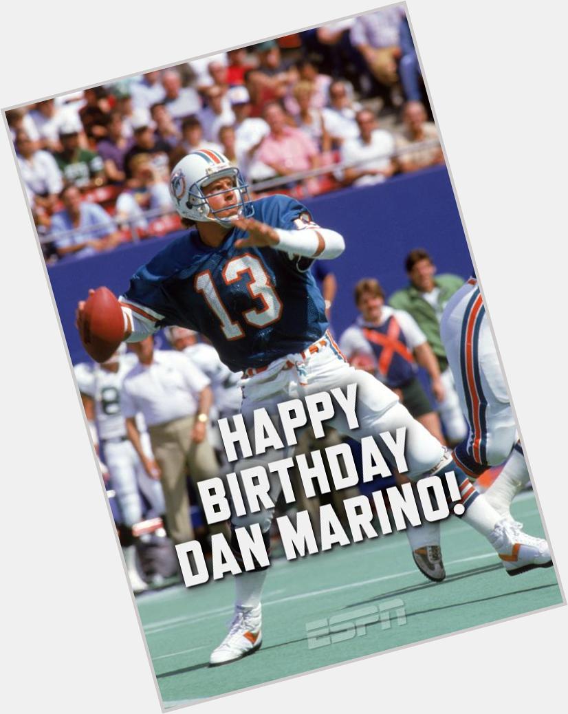 Happy 53rd birthday to HOF QB Dan Marino! 

The greatest ever IMO! 