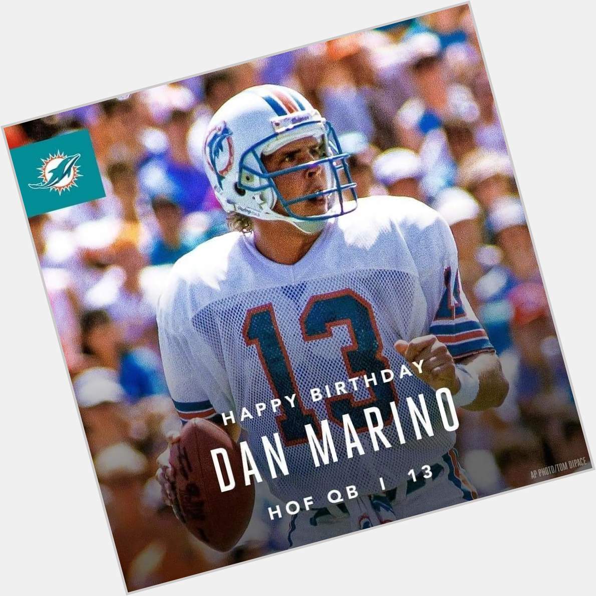 Happy Birthday to the great Dan Marino!!!    