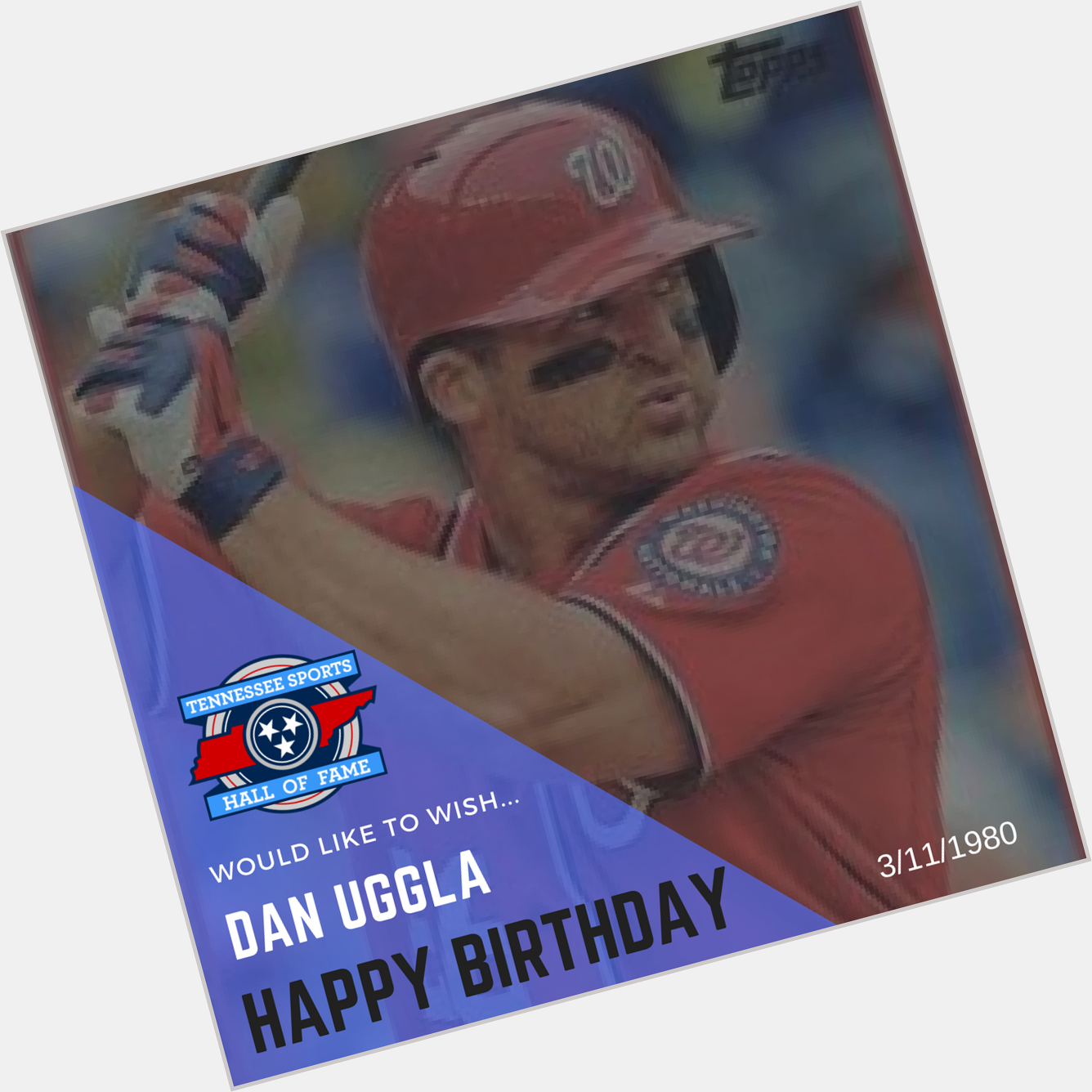 The would like to wish a Happy Birthday to Dan Uggla! 