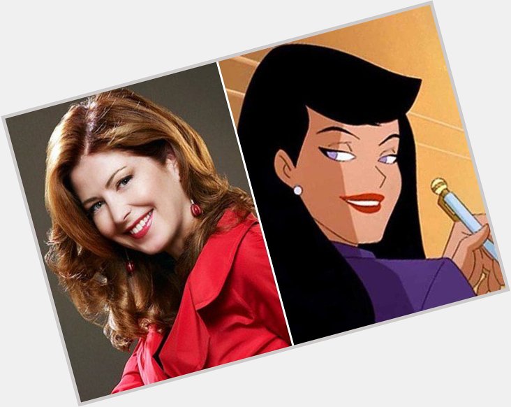 A happy birthday to the longtime voice of the animated Lois Lane, Dana Delany - who turns 61 today. 