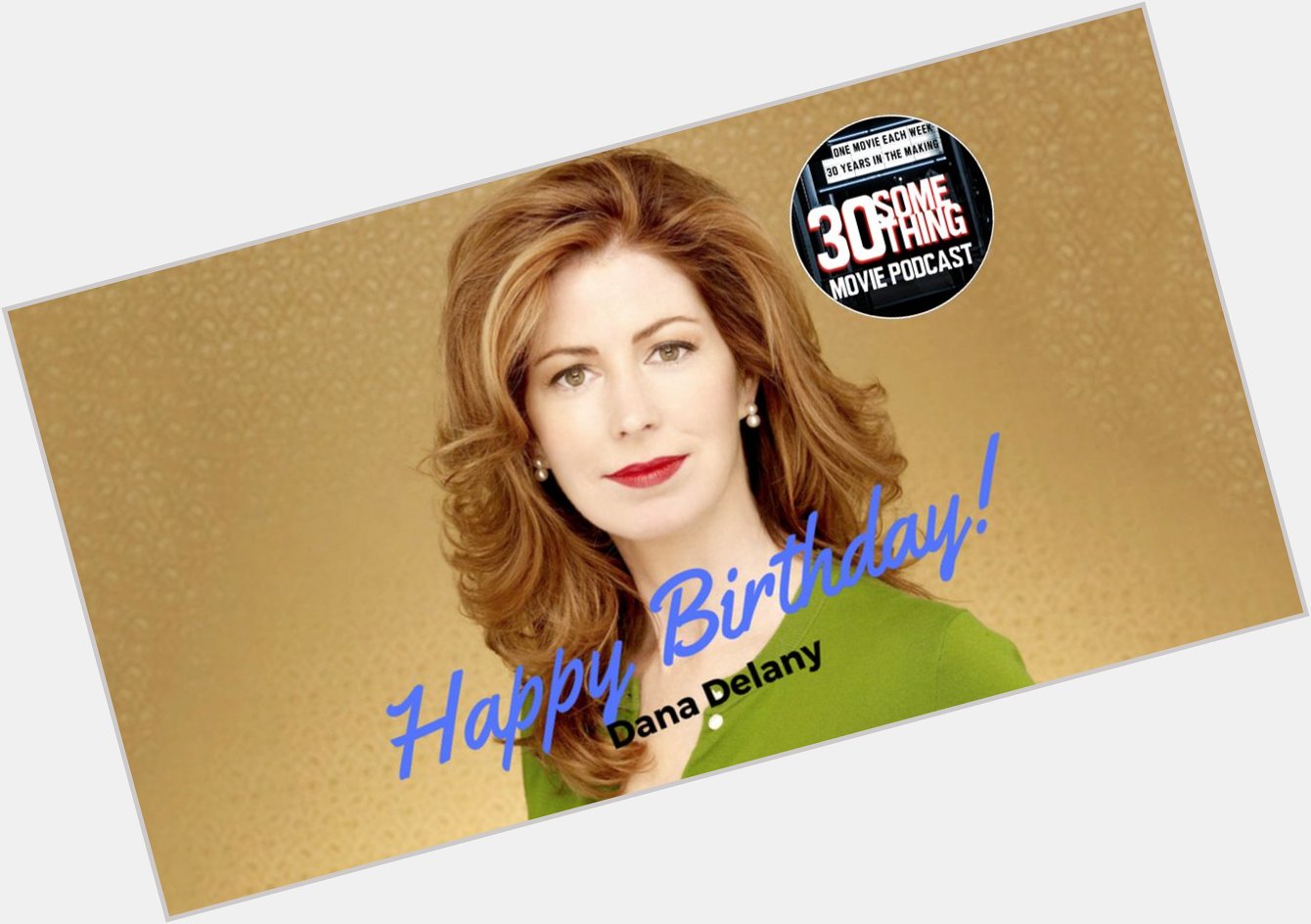Happy Birthday to Dana Delany!  and Lois Lane in the animated movies. 