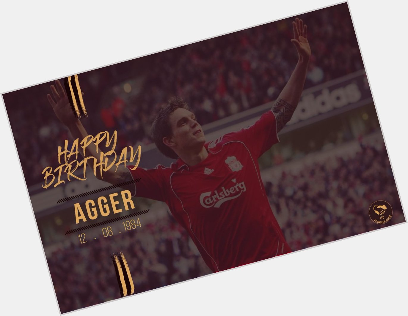   Happy Birthday to Liverpool s adopted scouser Daniel Agger, who is turning 33 years-old today! 