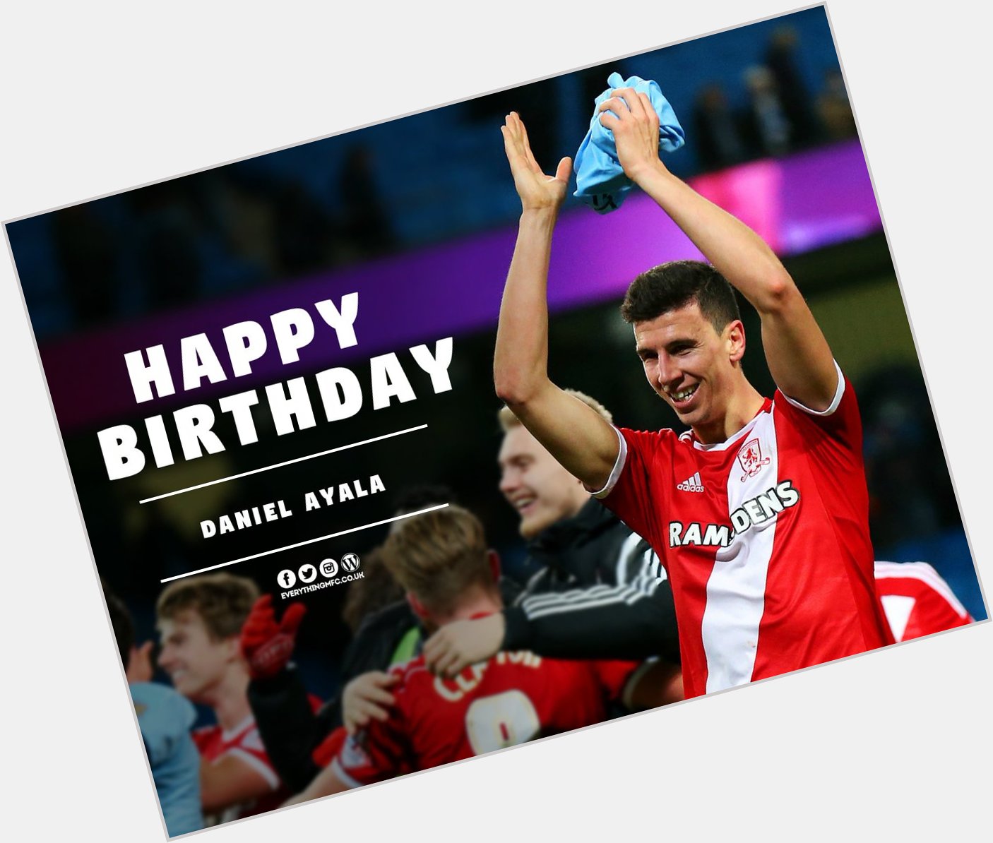 A big happy birthday to the colossus that is Daniel Ayala! 