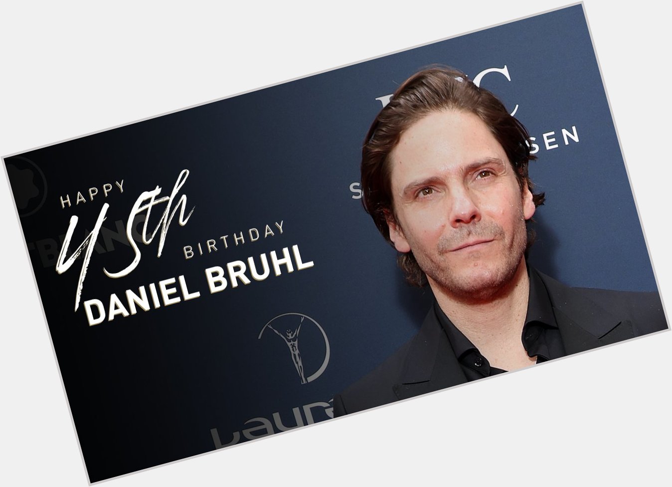 Happy 45th birthday Daniel Brühl! 

Read his bio here:  
