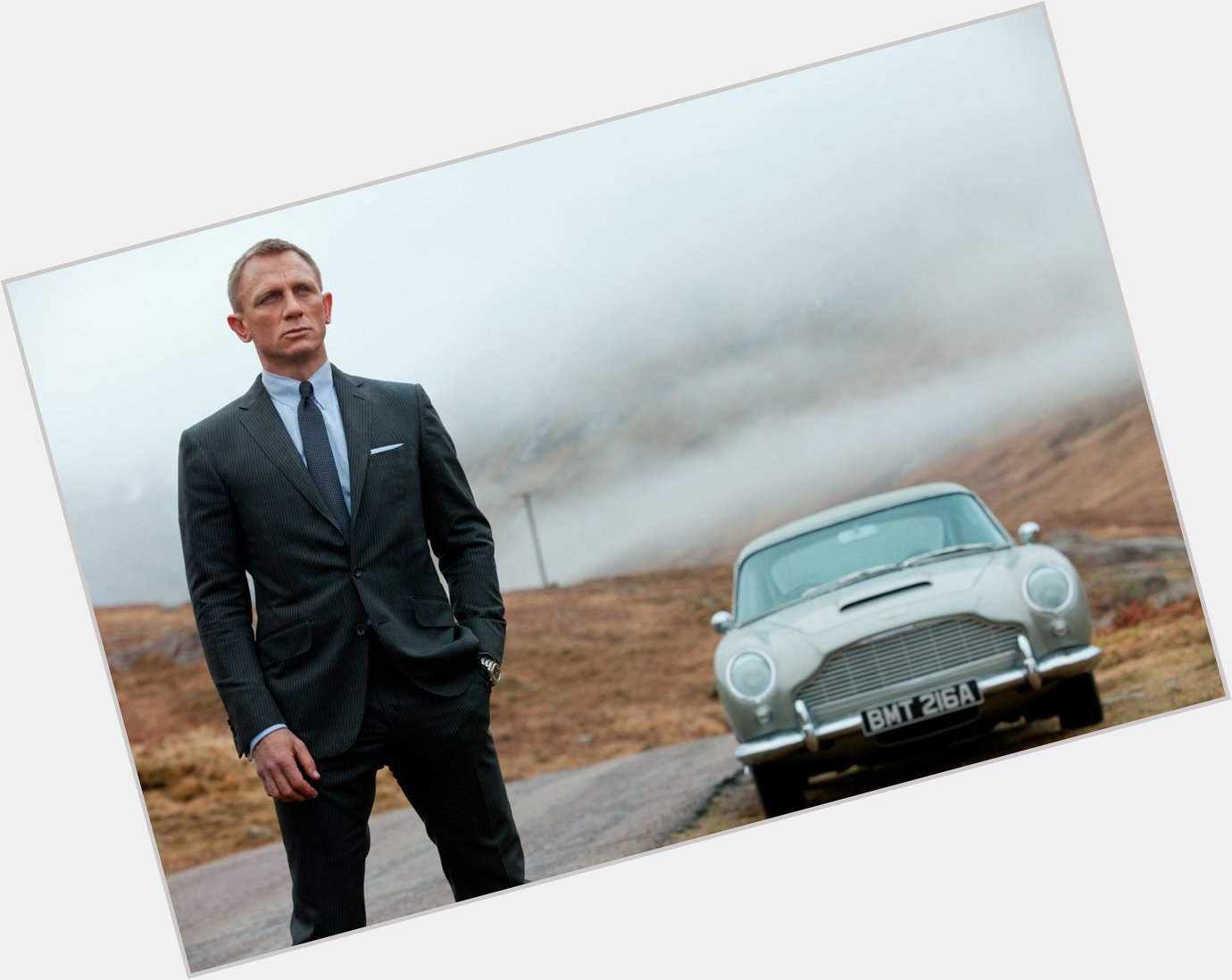 Happy Birthday to Daniel Craig - he has been behind the wheel of some of 007\s most iconic Aston Martins! 