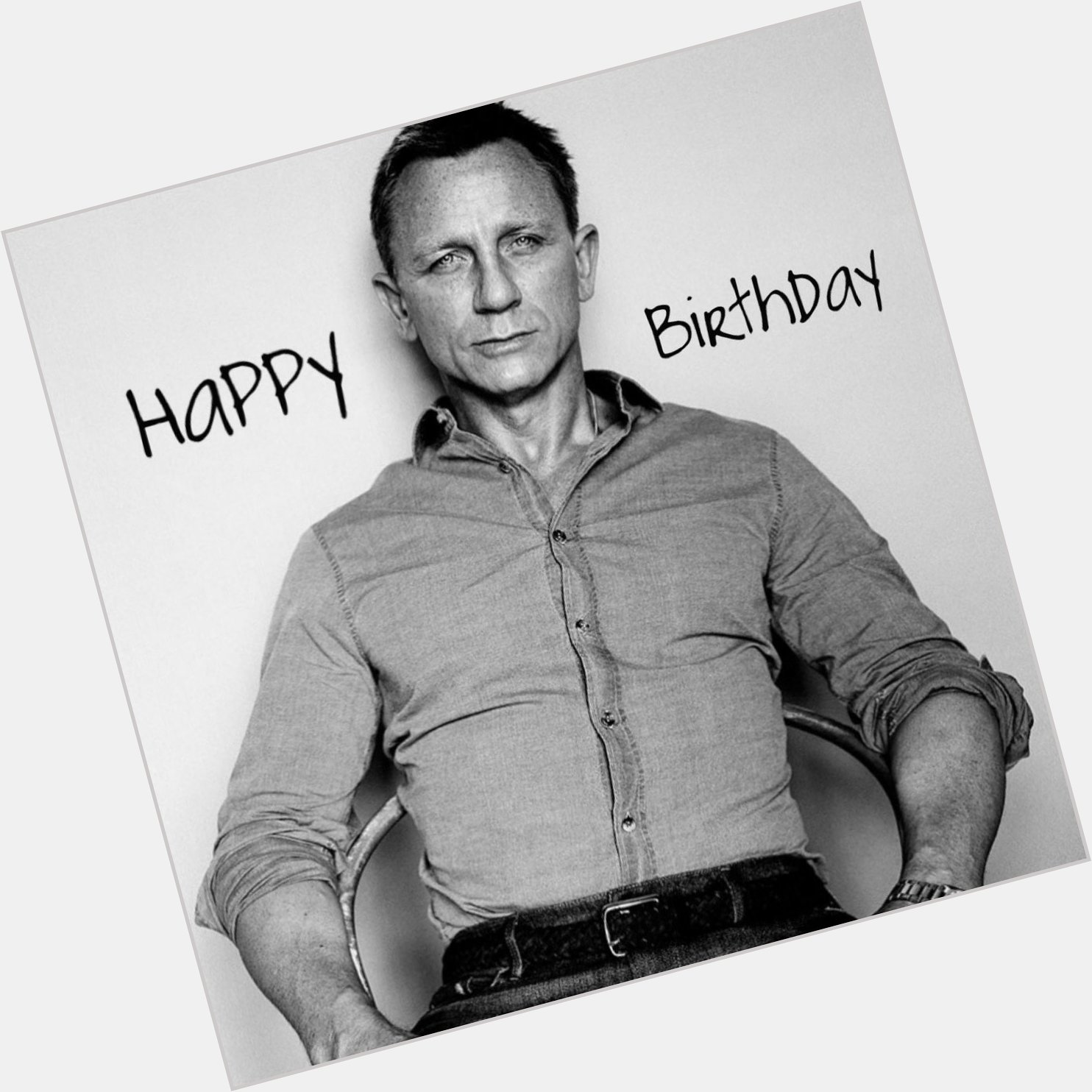 Happy 49th birthday, Mr Daniel Craig 
