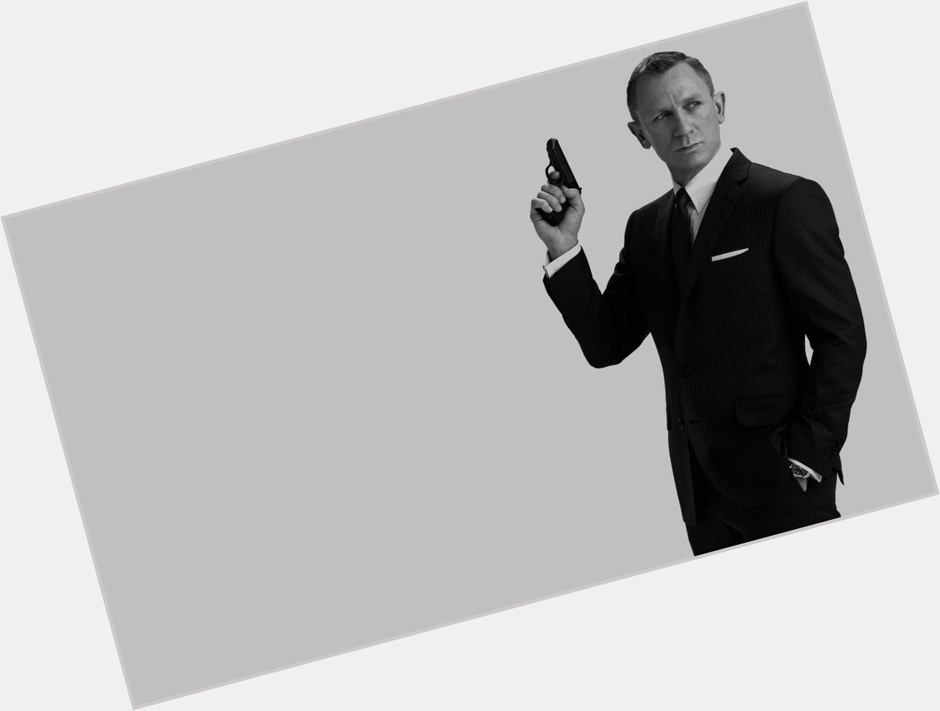 Happy 49th birthday Bond, James Bond AKA Daniel Craig.
Born on this day, 1968.   