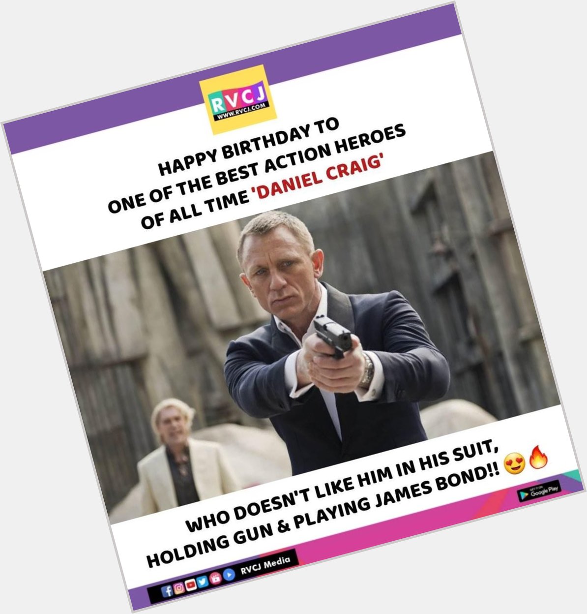 Happy Birthday Daniel Craig!     