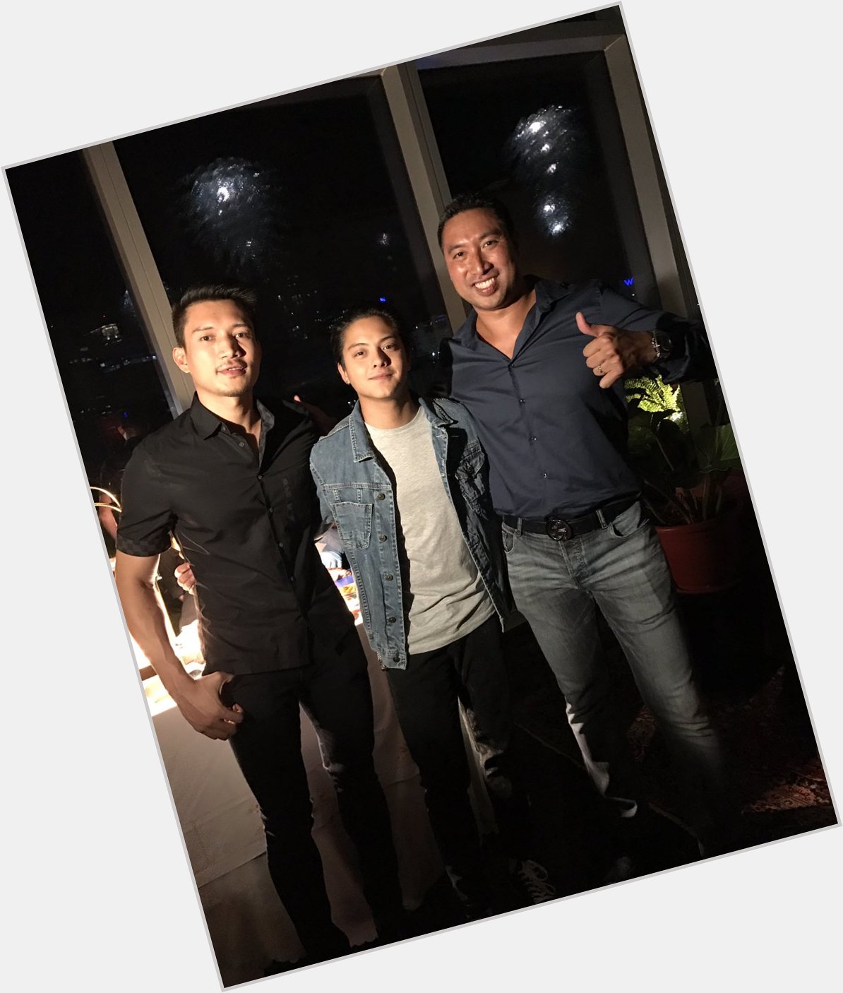 \" Happy surprise birthday to our dear friend and business partner, Daniel Padilla  