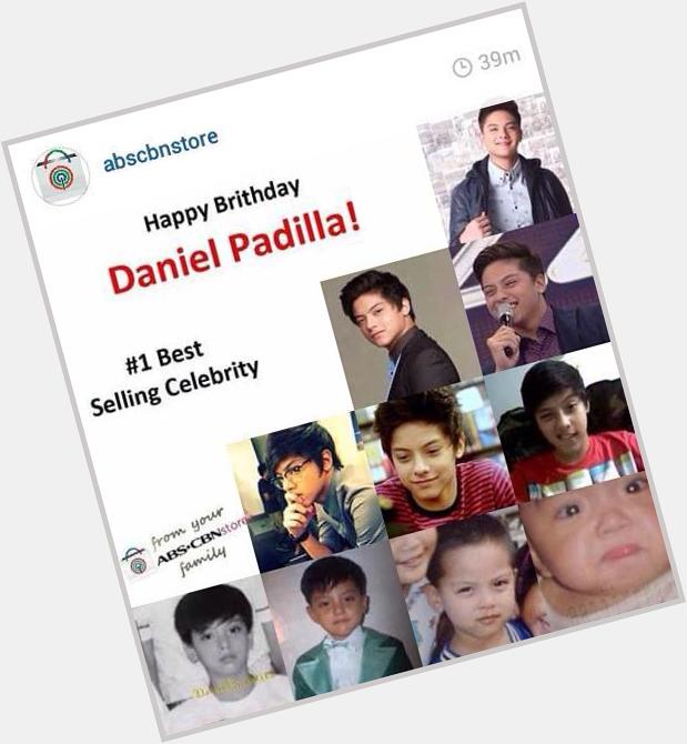Happy Birthday Daniel Padilla  Best Selling Celebrity    