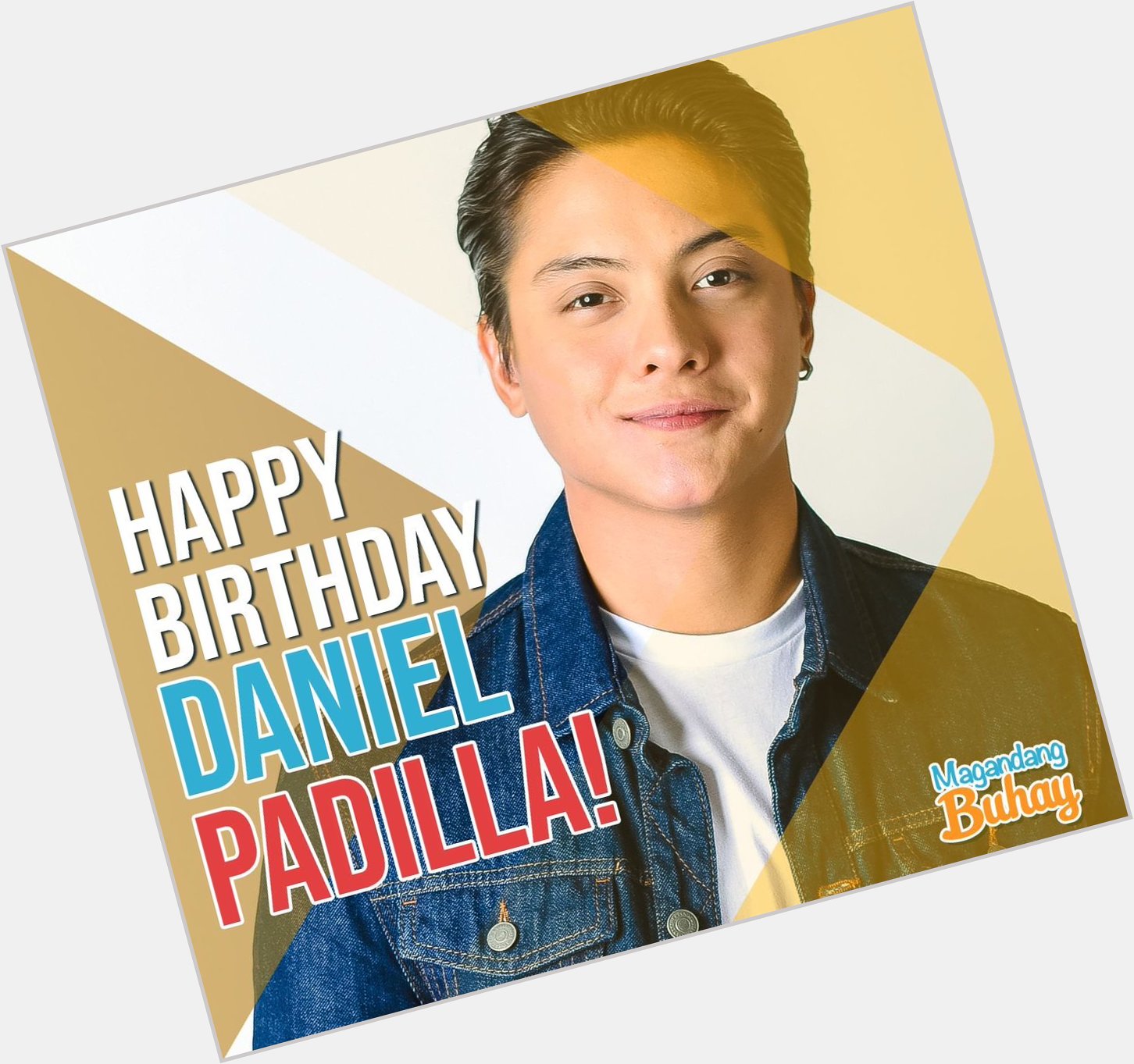 Happy Birthday sa ating King of Hearts Daniel Padilla! We wish you Magandang Buhay! 