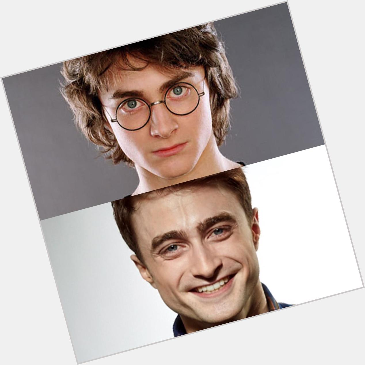 Happy 25th birthday to the magical Daniel Radcliffe. Who remembers his very first day at Hogwarts??      