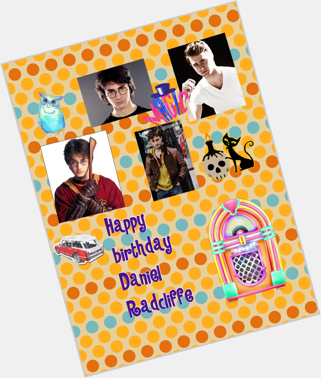 Happy birthday Daniel Radcliffe 