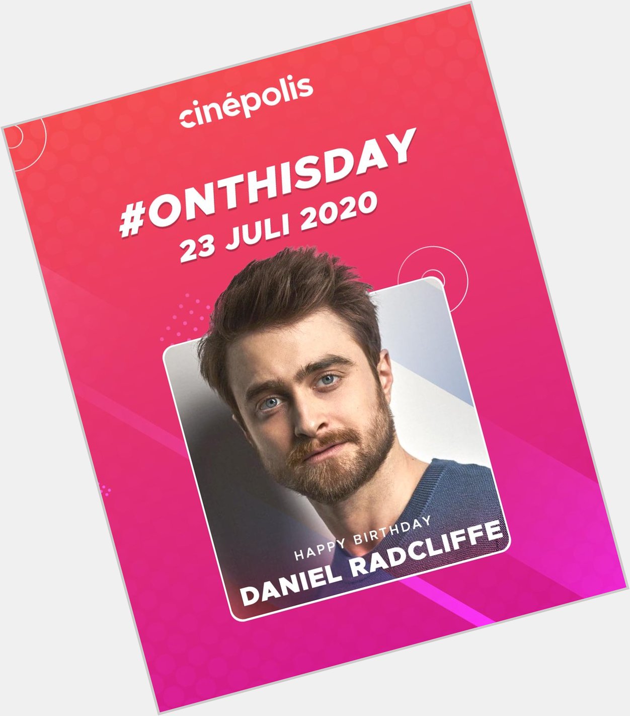 Happy birthday, Dan Radcliffe! Selain perannya di yang mana nih film Daniel Radcliffe favoritmu? 