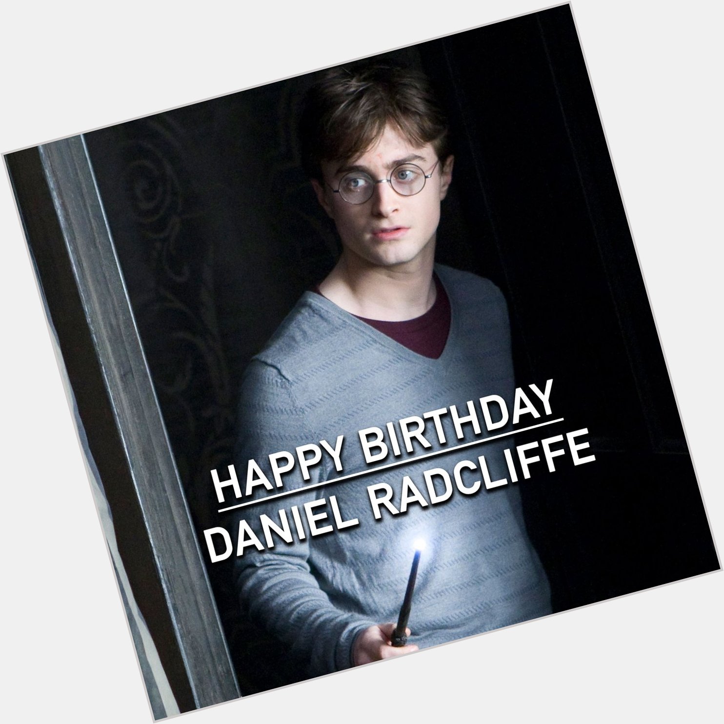 Happy Birthday to The Chosen One, Daniel Radcliffe! 