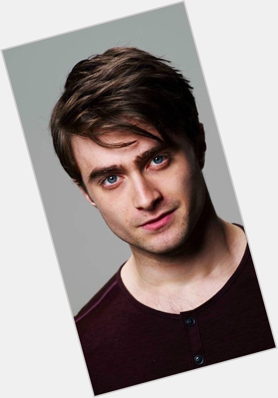 Happy birthday daniel radcliffe   thank you for changing my life! i love you   