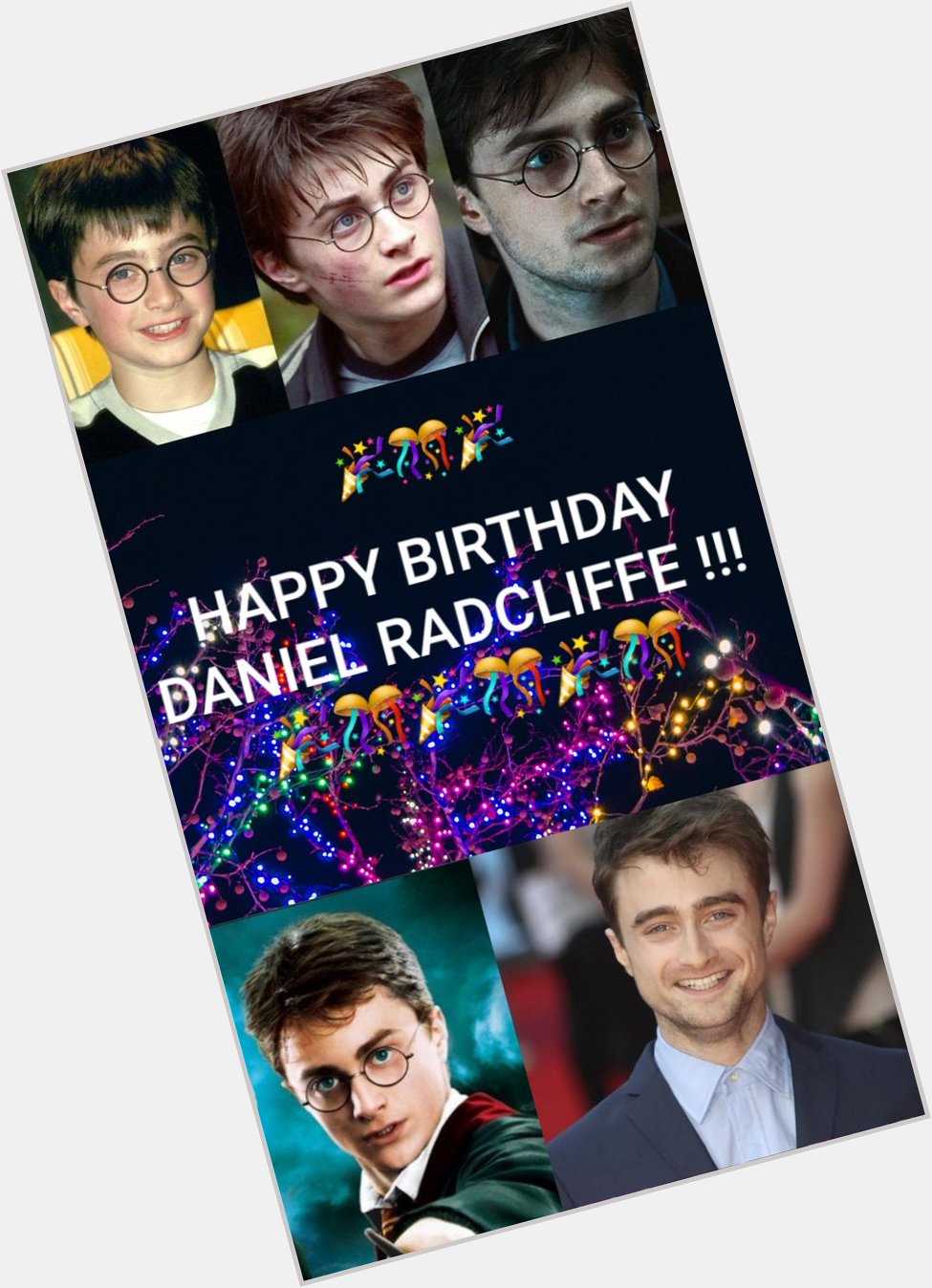 Happy birthday Daniel Radcliffe !!!    31 yo today   