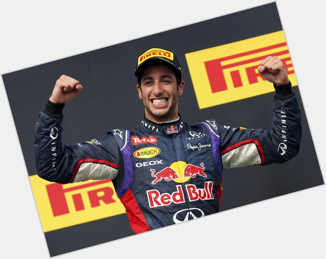 Happy birthday to the driver that smiles the most on the grid. Daniel Ricciardo. We hope its a good one mate! 