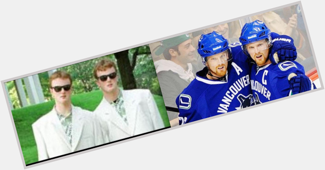 Happy birthday to our favorite twins, Henrik and Daniel Sedin! Theyve come so far... 