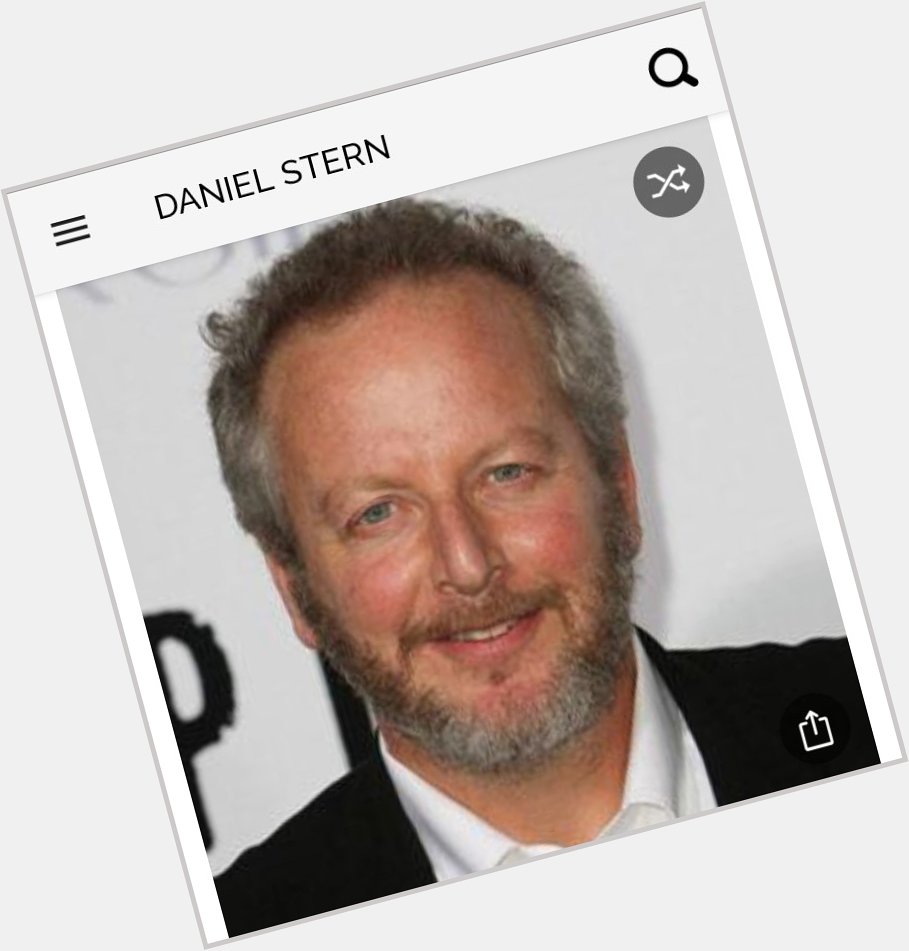 Happy birthday to this great actor.  Happy birthday to Daniel Stern 