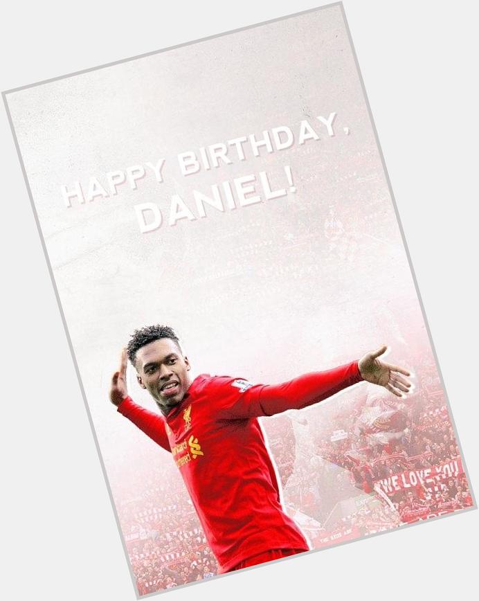Happy Birthday,Daniel Sturridge!
Have a strong and great season without injuries!   