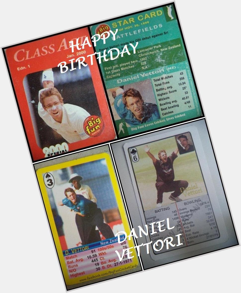Happy Birthday Daniel Vettori  