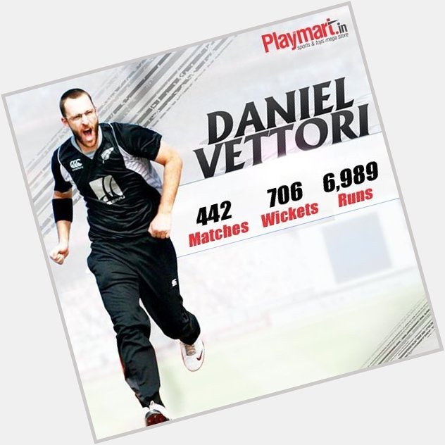 Happy birthday to Daniel Vettori 