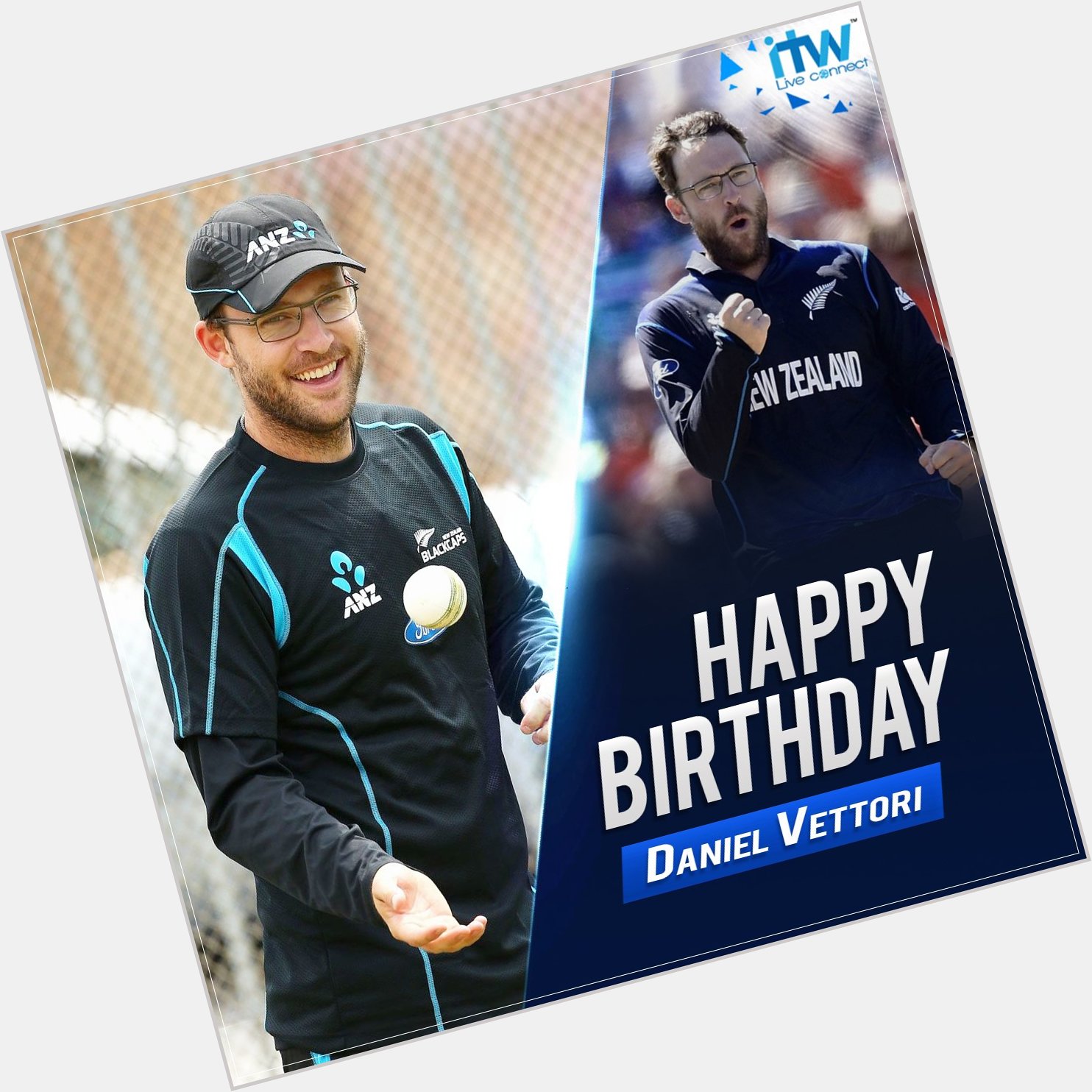  Happy Birthday to legend Daniel Vettori. 