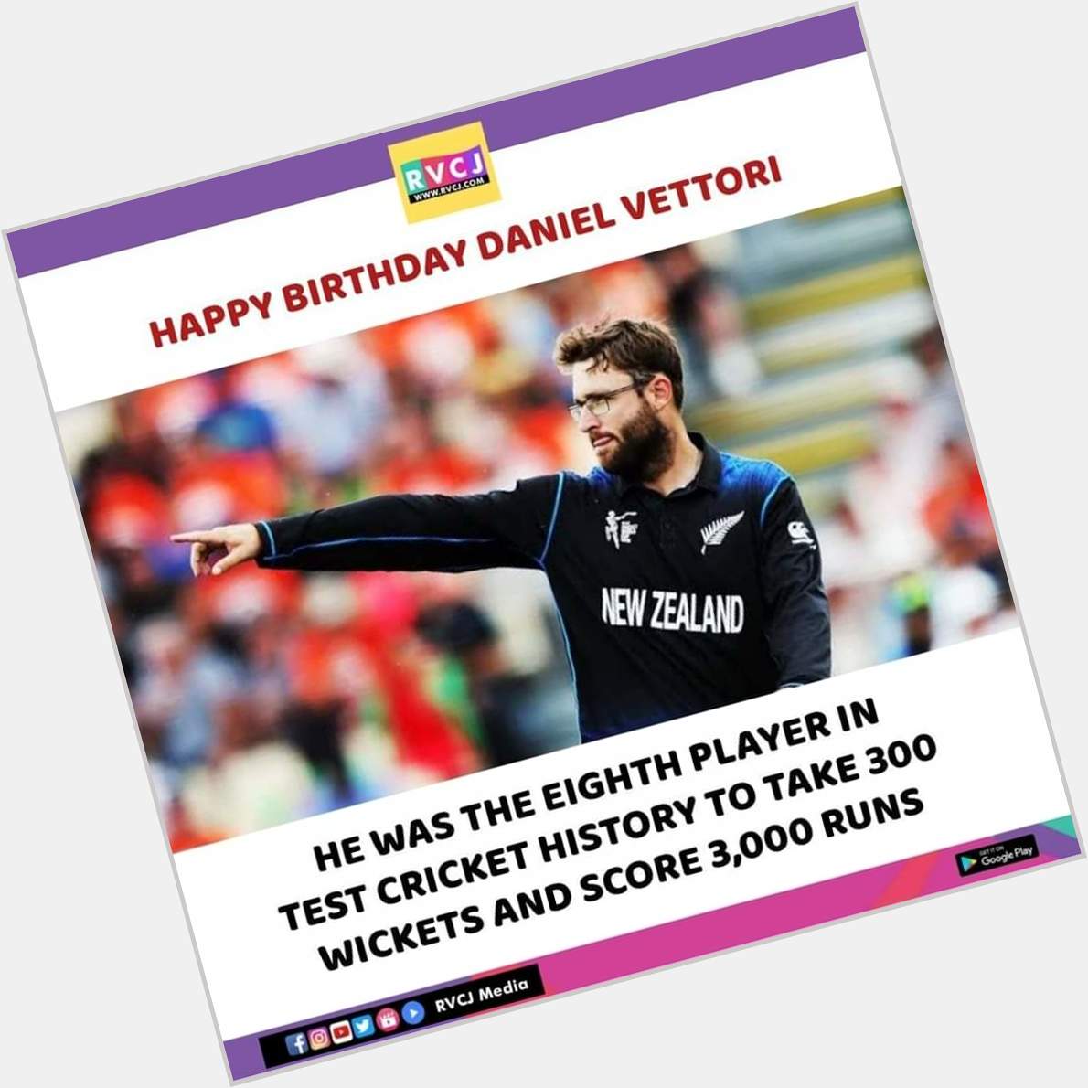 Happy Birthday Daniel Vettori!  