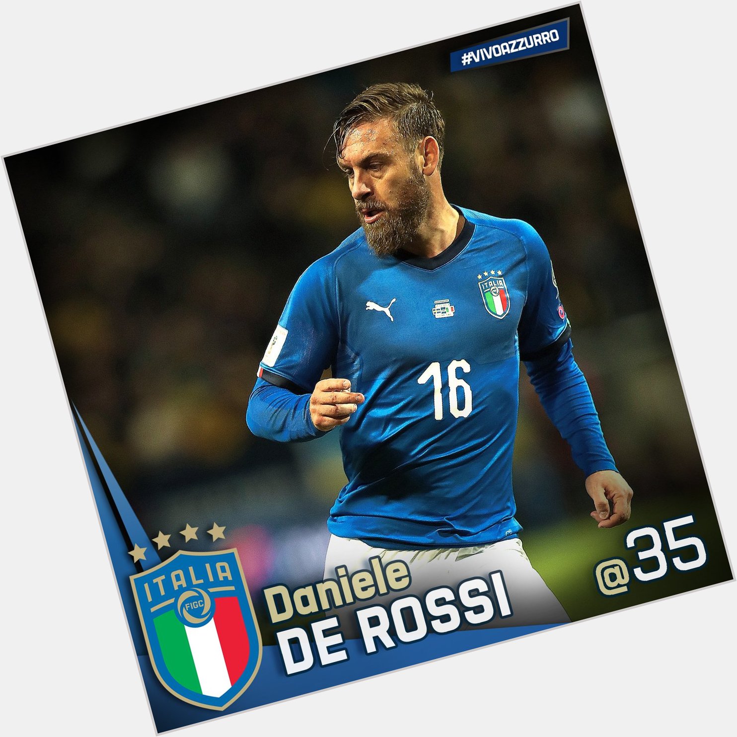 Happy birthday to member of one of the greatest World Cup winner squad in history, Daniele De Rossi.... 