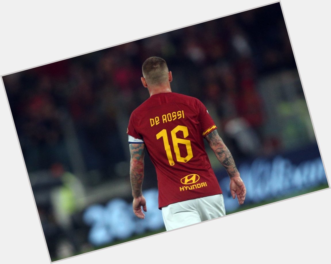 More than 18 years and 600 games for AS Roma. 

Happy Birthday to Daniele de Rossi. 