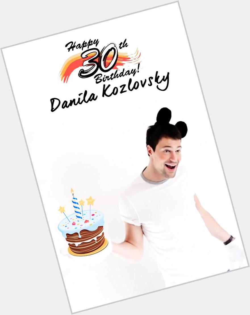Happy birthday Danila Kozlovsky! We wish him a great day with his family and friends!  