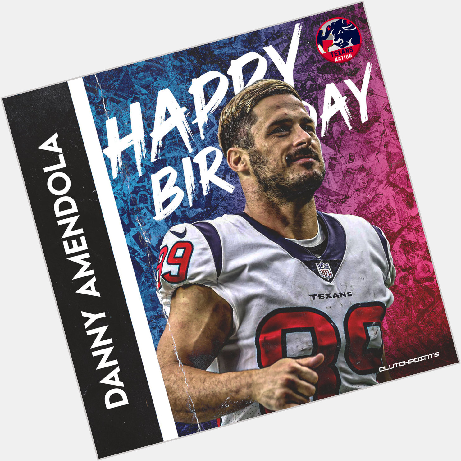 Join Texans Nation in wishing Danny Amendola a happy 36th birthday!  