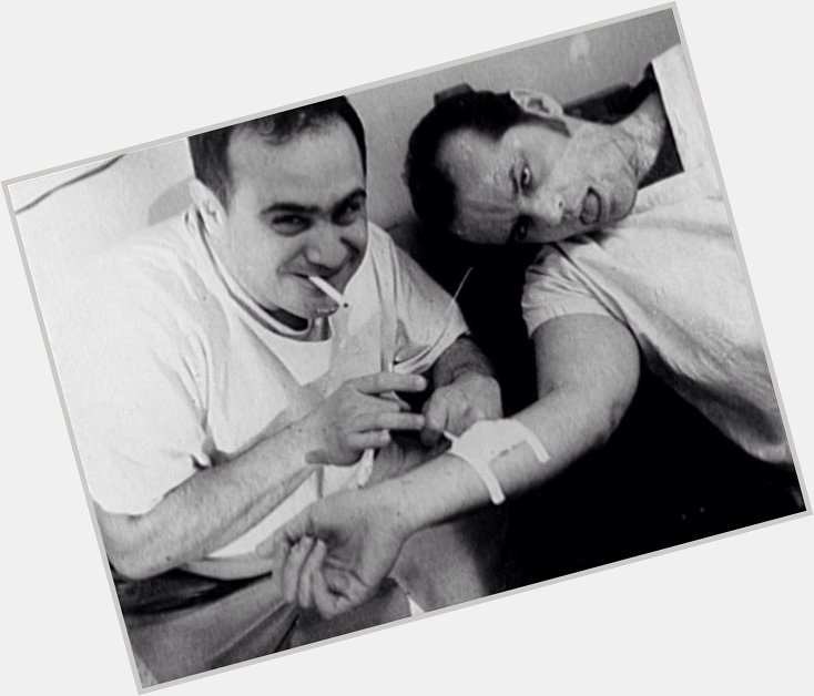 Happy birthday to the great Danny Devito.

Goofing here with Jack Nicholson on One Flew Over The Cuckoo\s Nest. 
