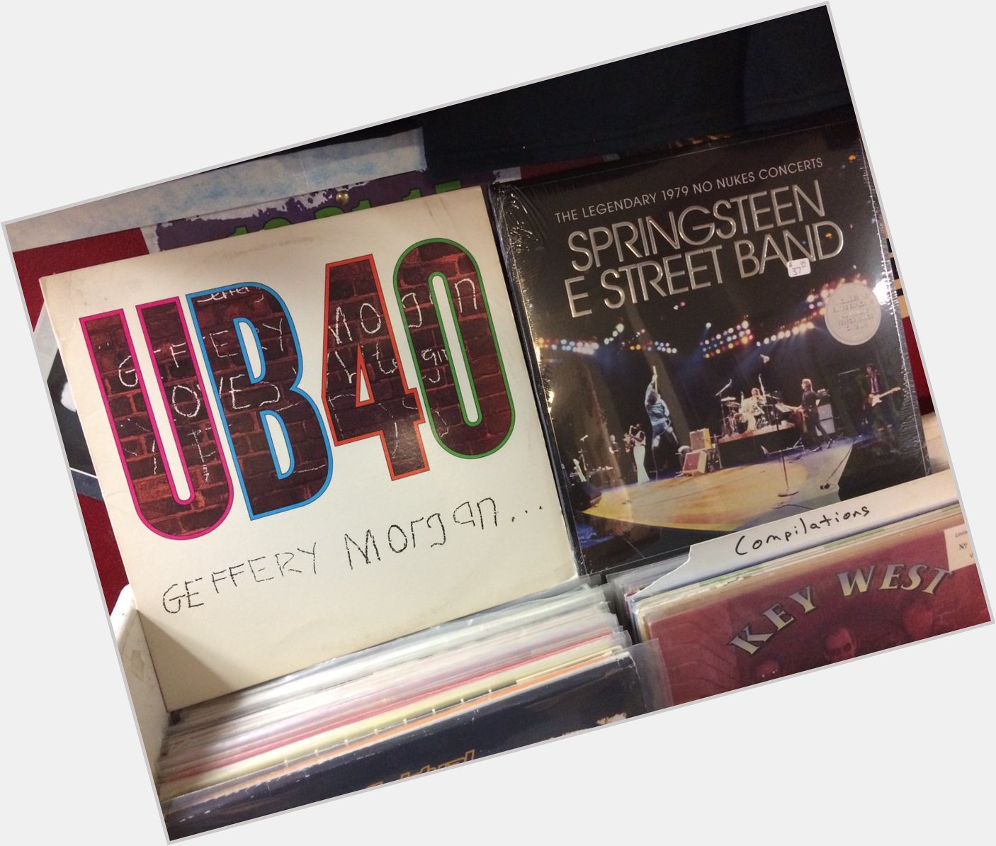 Happy Birthday to Earl Falconer of UB40 & the late Danny Federici of the E Street Band 