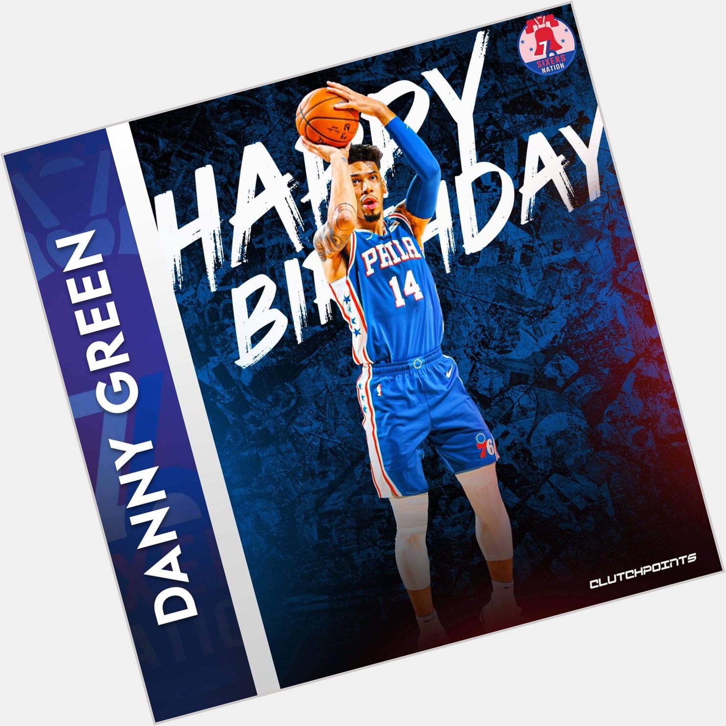 Join Sixers Nation in wishing 3x NBA Champion, Danny Green, a happy 34th birthday!  