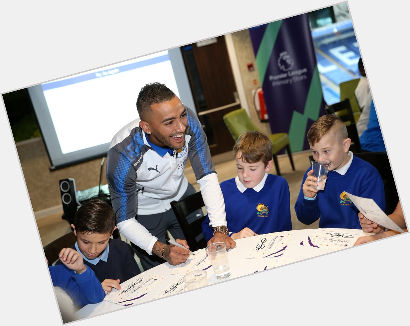 Happy Birthday to full back Danny Simpson from all at LCFC Community Trust! 