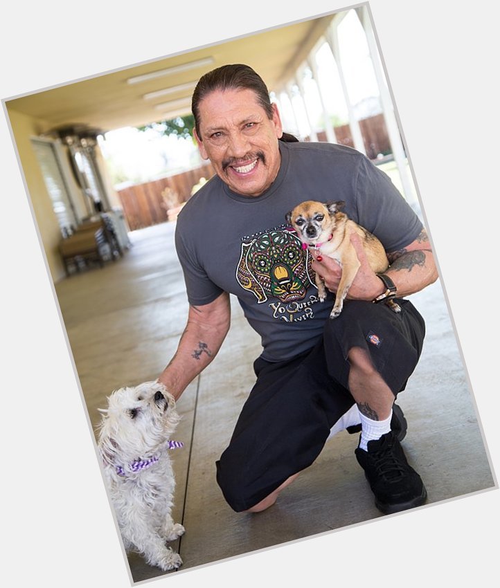 Happy birthday Danny Trejo! We hope you get to pet some cute pups today! 