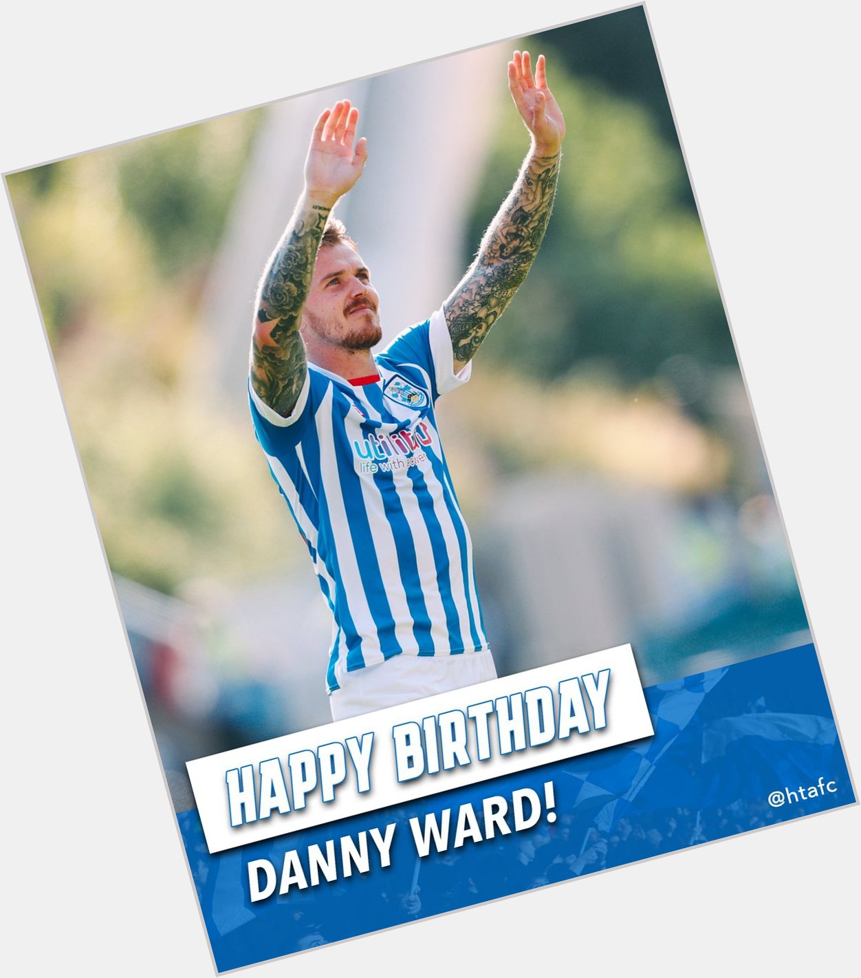  Happy Birthday Danny Ward!

We hope you have a brilliant day  