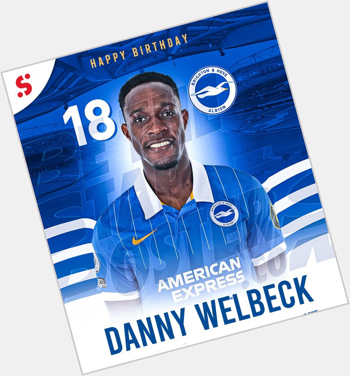 Happy birthday to Danny Welbeck who turns 3  1  today!!   