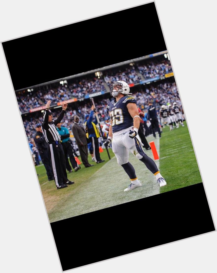 Happy birthday I can\t wait to see what you bring to the Chargers running game next season   