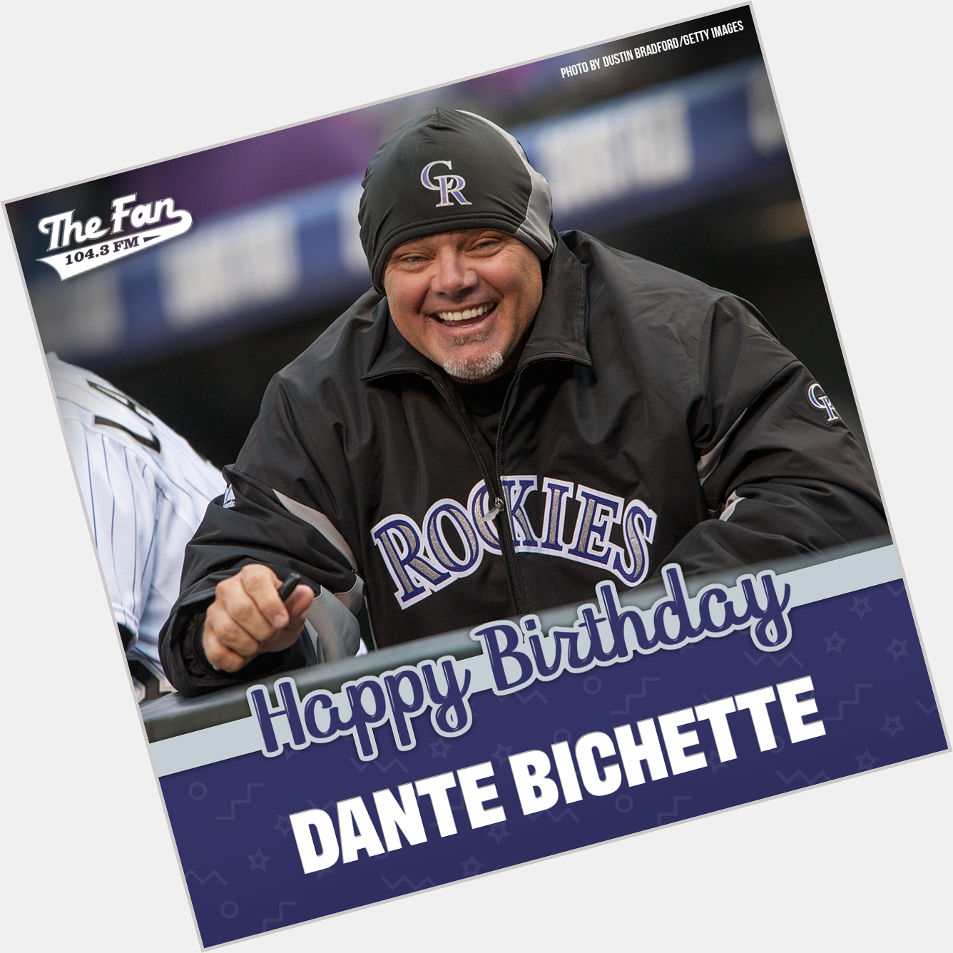 Happy birthday to one of the all-time greats, Blake Street Bomber Dante Bichette! 