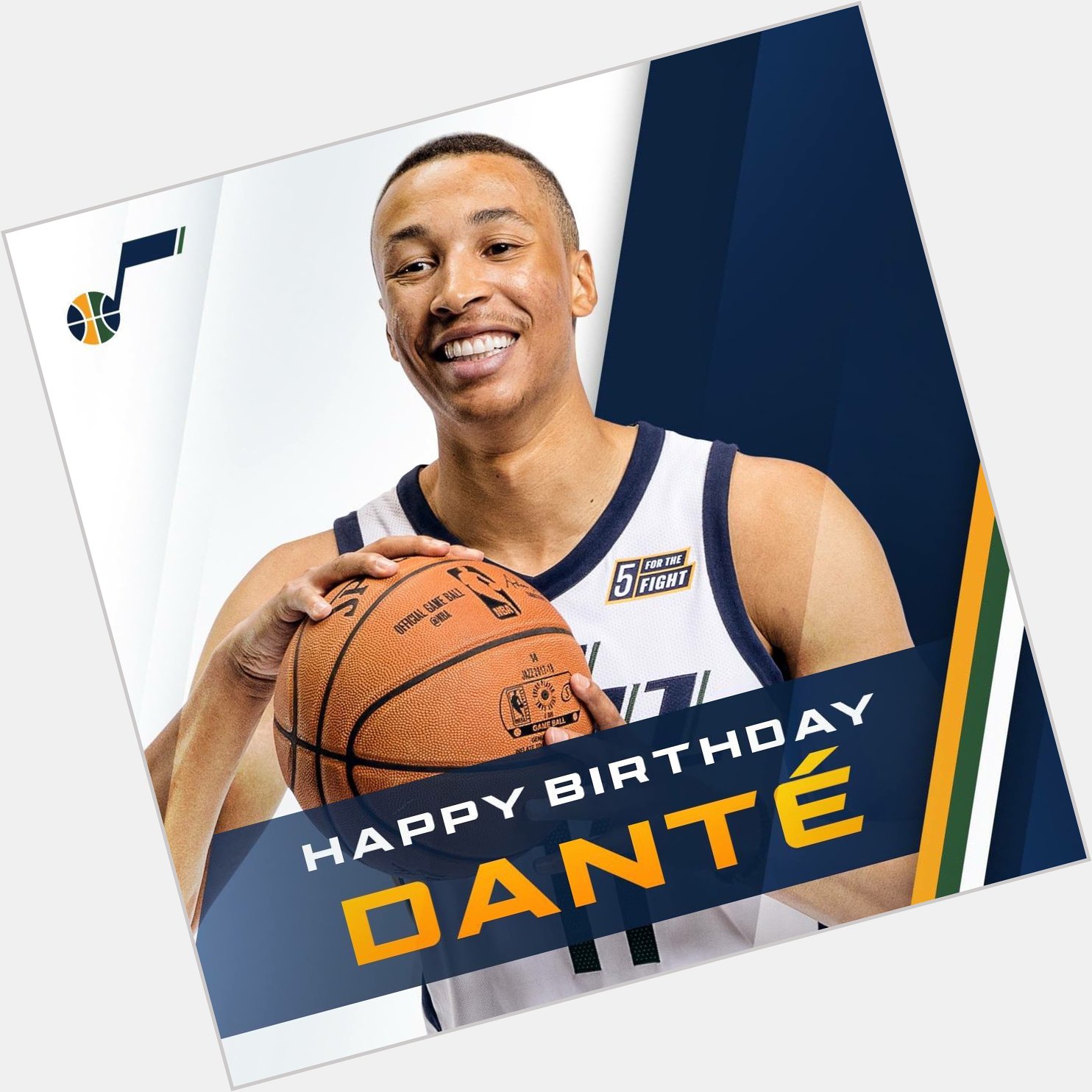 Happy Birthday to the Utah Jazz Point Guard Dante Exum. 